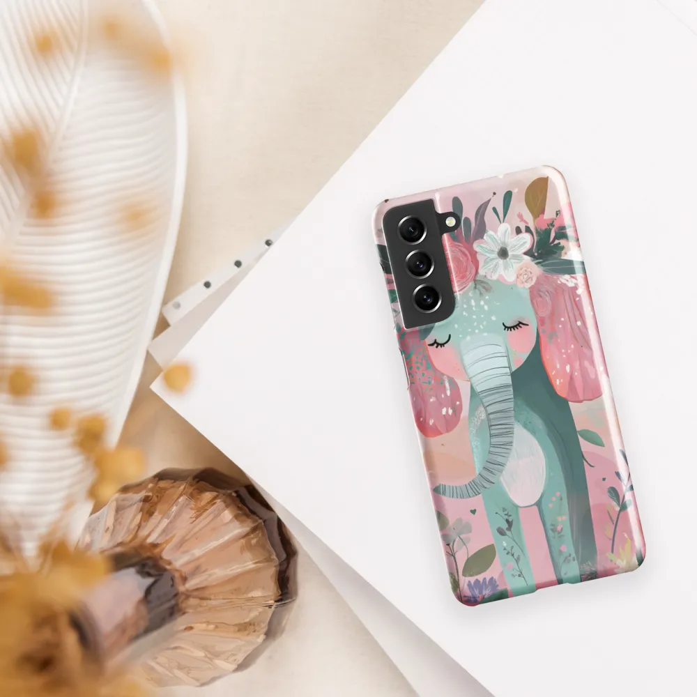 Whimsical Elephant in Bloom