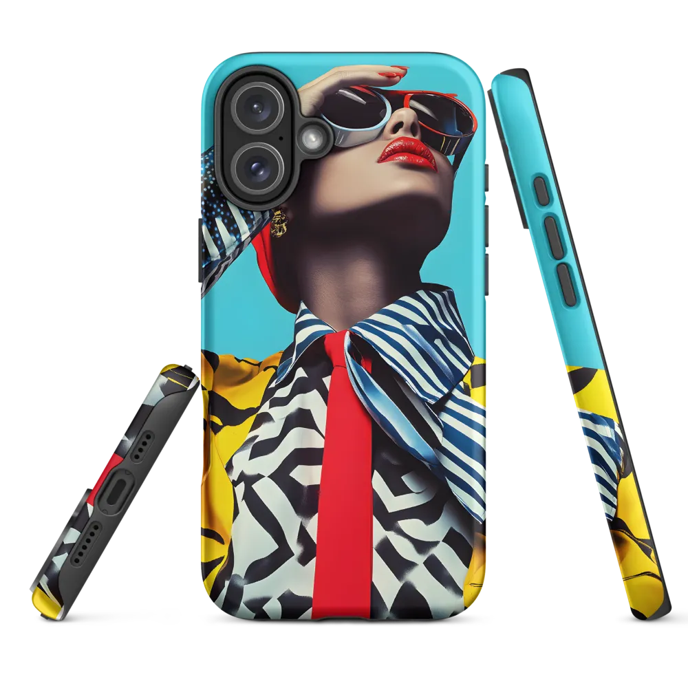 Chic Confidence in Bold Patterns