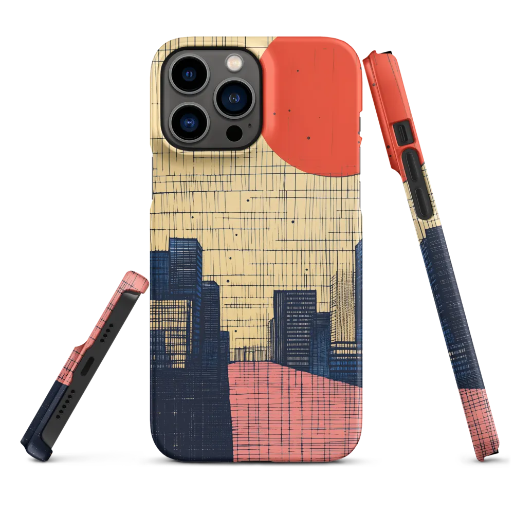 Urban Echoes: A Minimalist Cityscape