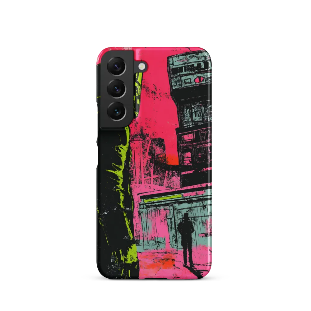 Urban Echoes of Mystery | Phone Case |  S22 | Snap Case | Matte
