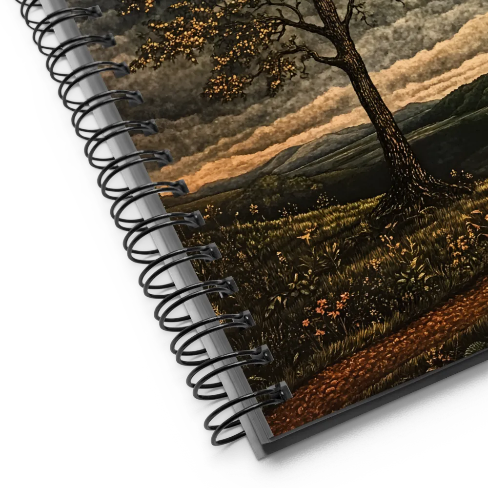 Embracing Nature's Serenity | Spiral Notebook