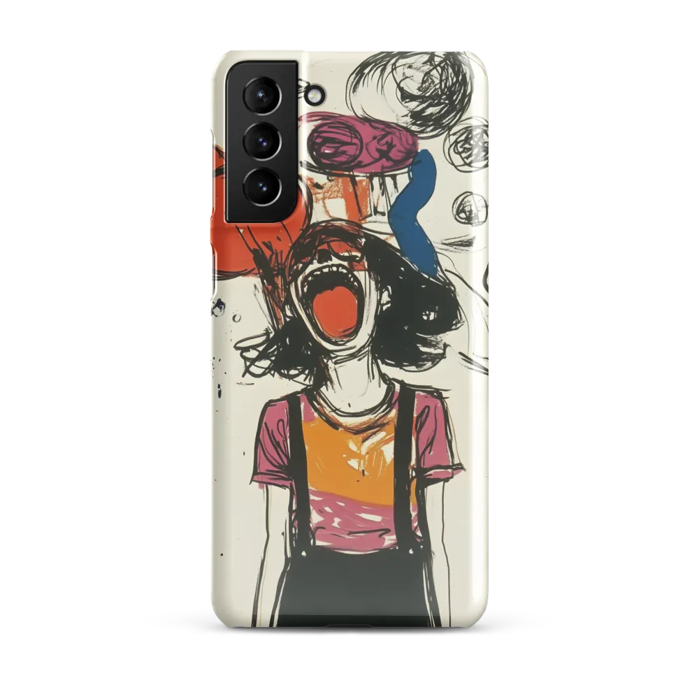 Echoes of Anguish | Phone Case |  S21 Plus | Snap Case | Glossy