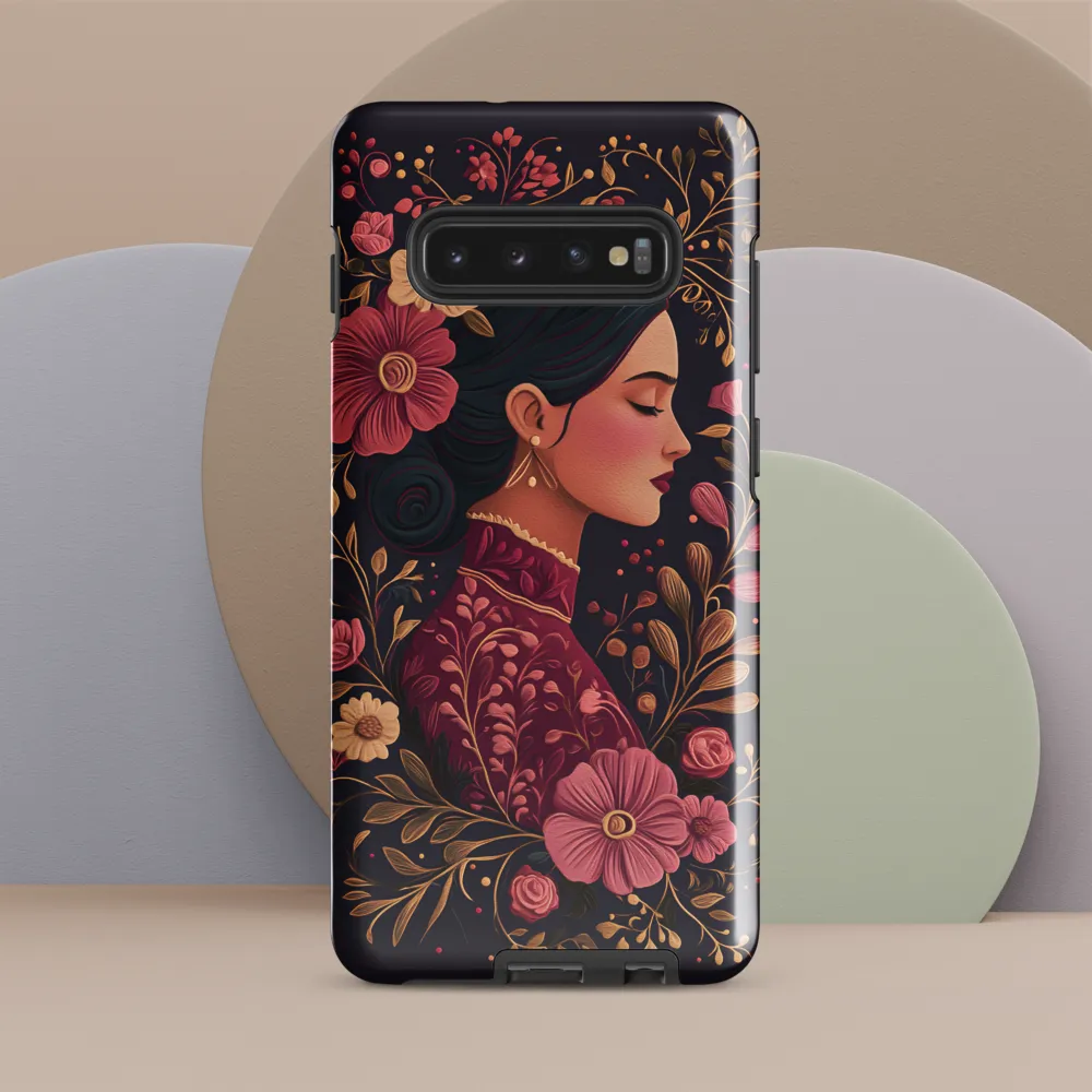 Portrait of Serenity | Phone Case |  S10 Plus | Tough Case | Glossy