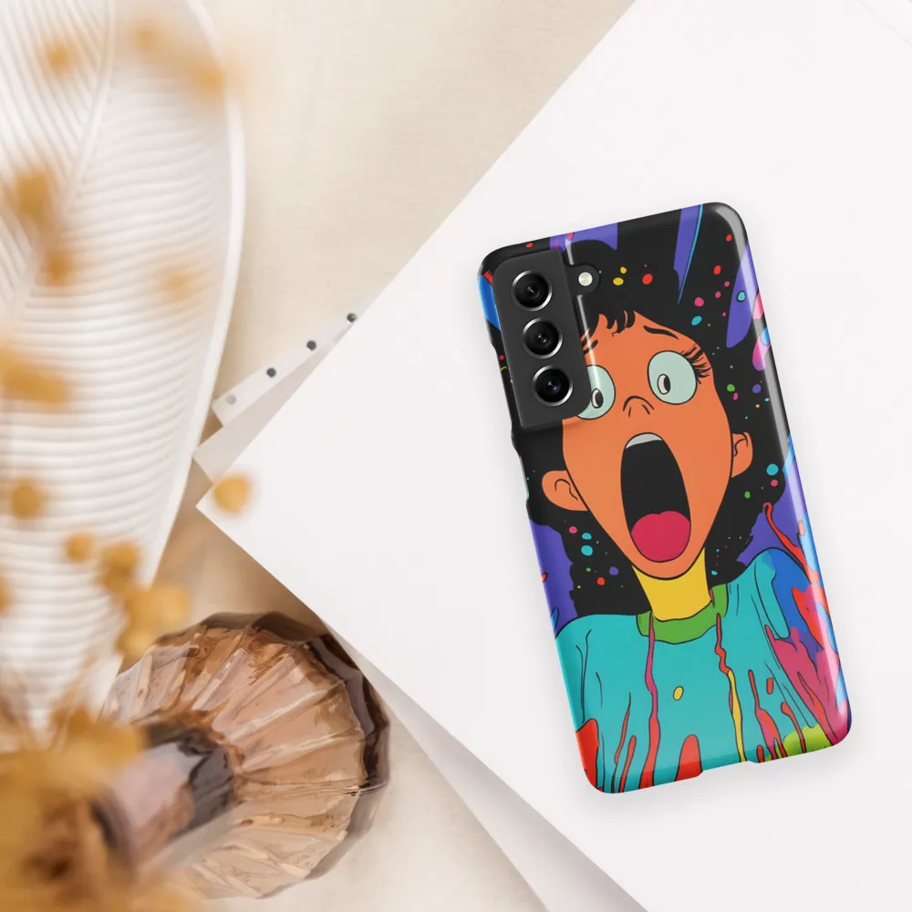 Eruption of Emotion | Phone Case |  S21 FE | Snap Case | Glossy