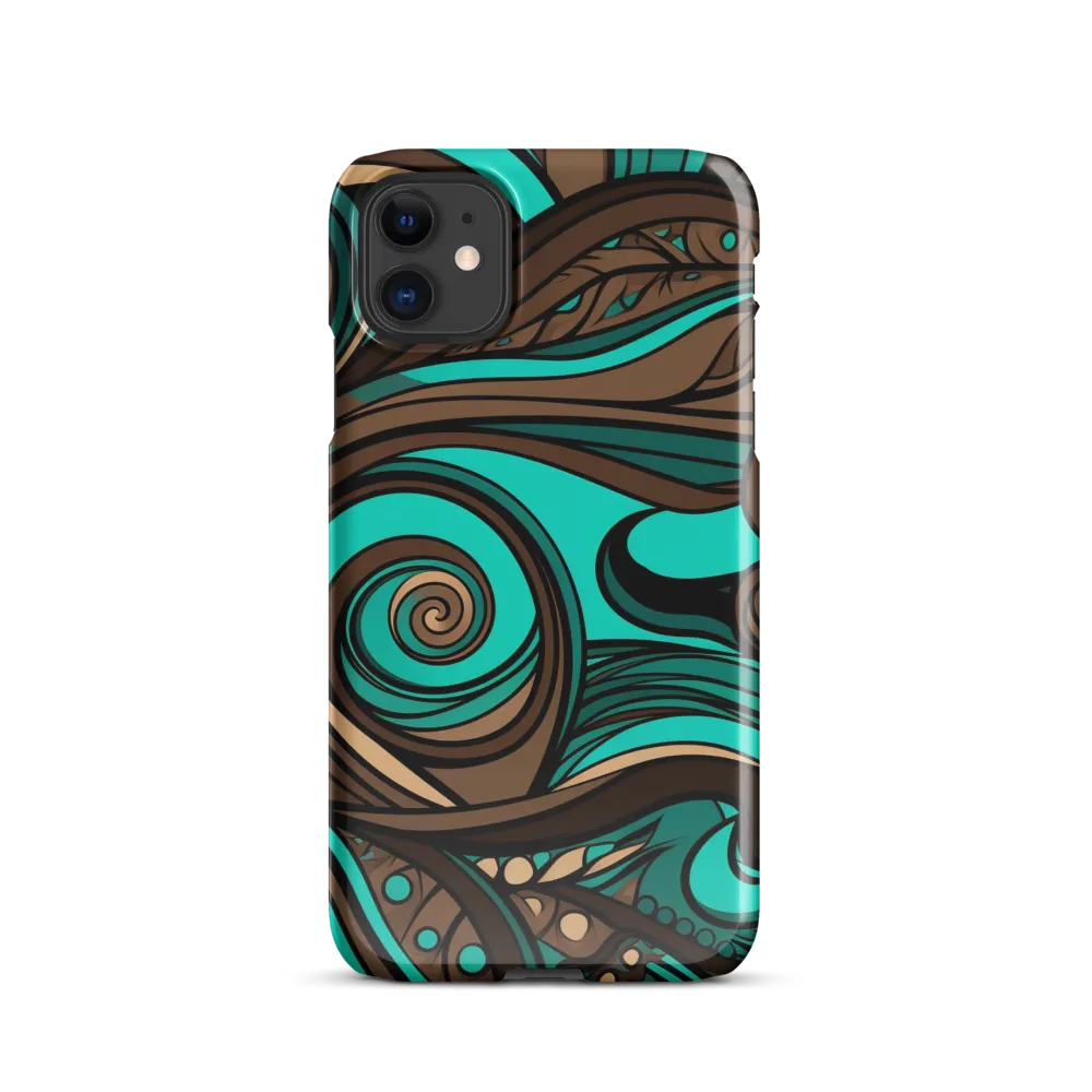 Fluctuating Currents | Phone Case |  11 | Snap Case | Glossy