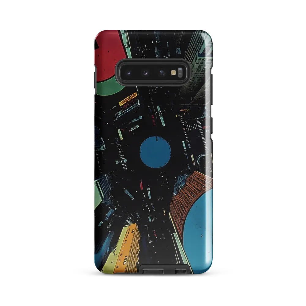 Vibrant Urban Symphony | Phone Case |  S10 Plus | Tough Case | Glossy