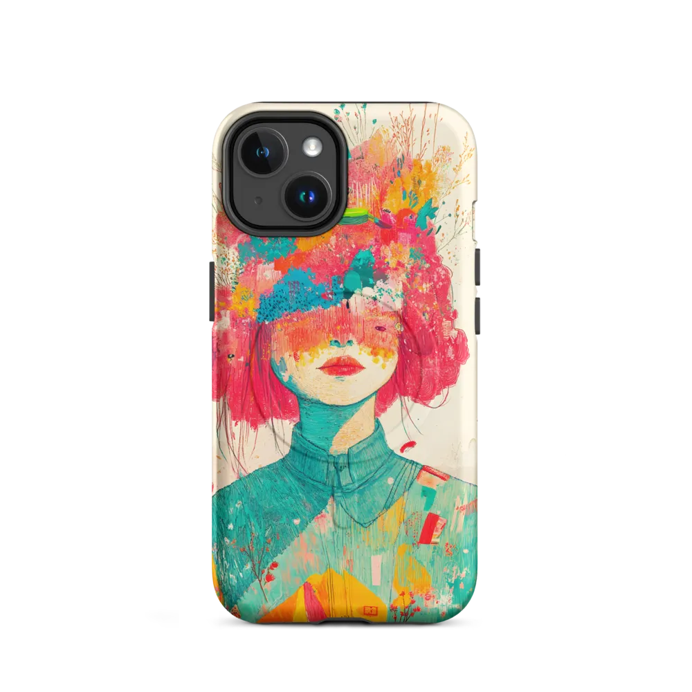 Whimsical Floral Portrait