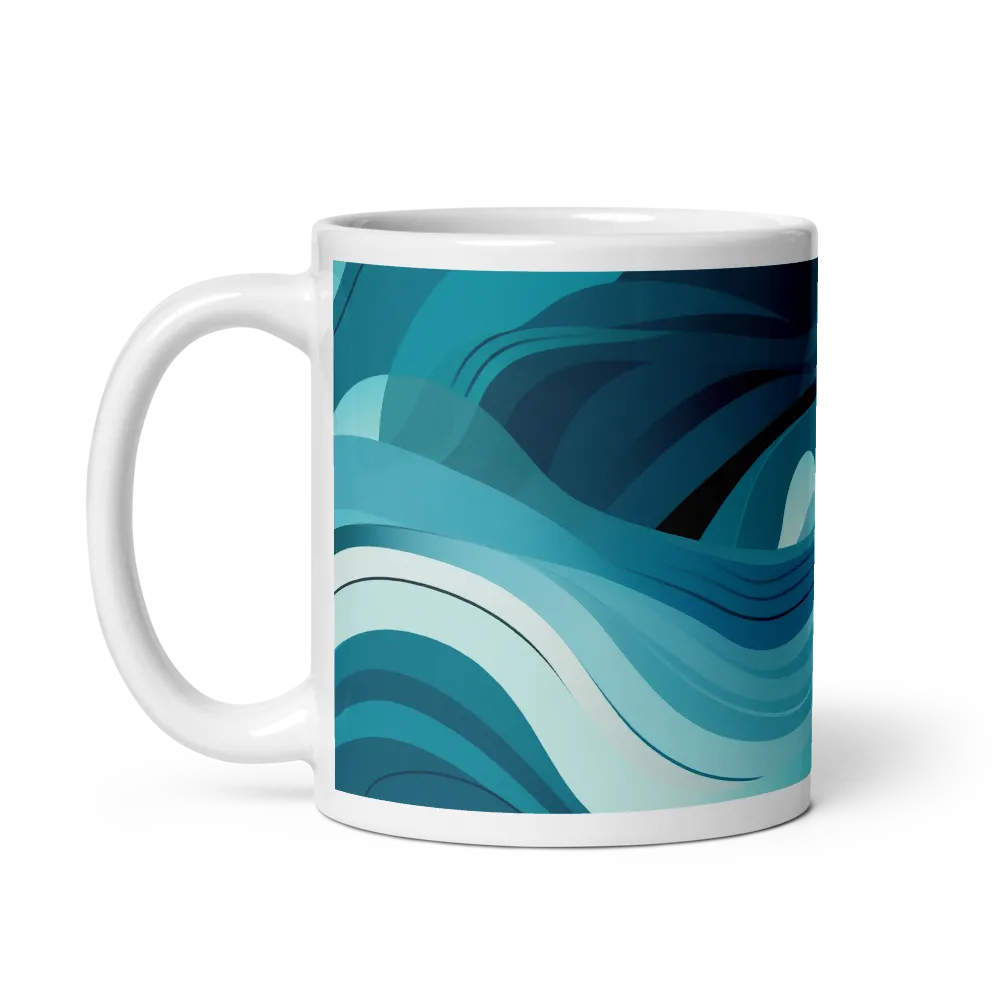 Ebb and Flow | Mug with White inside | 11 oz