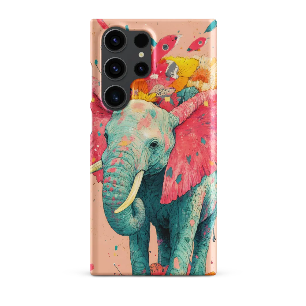 Whimsical Elegance: The Floral Elephant