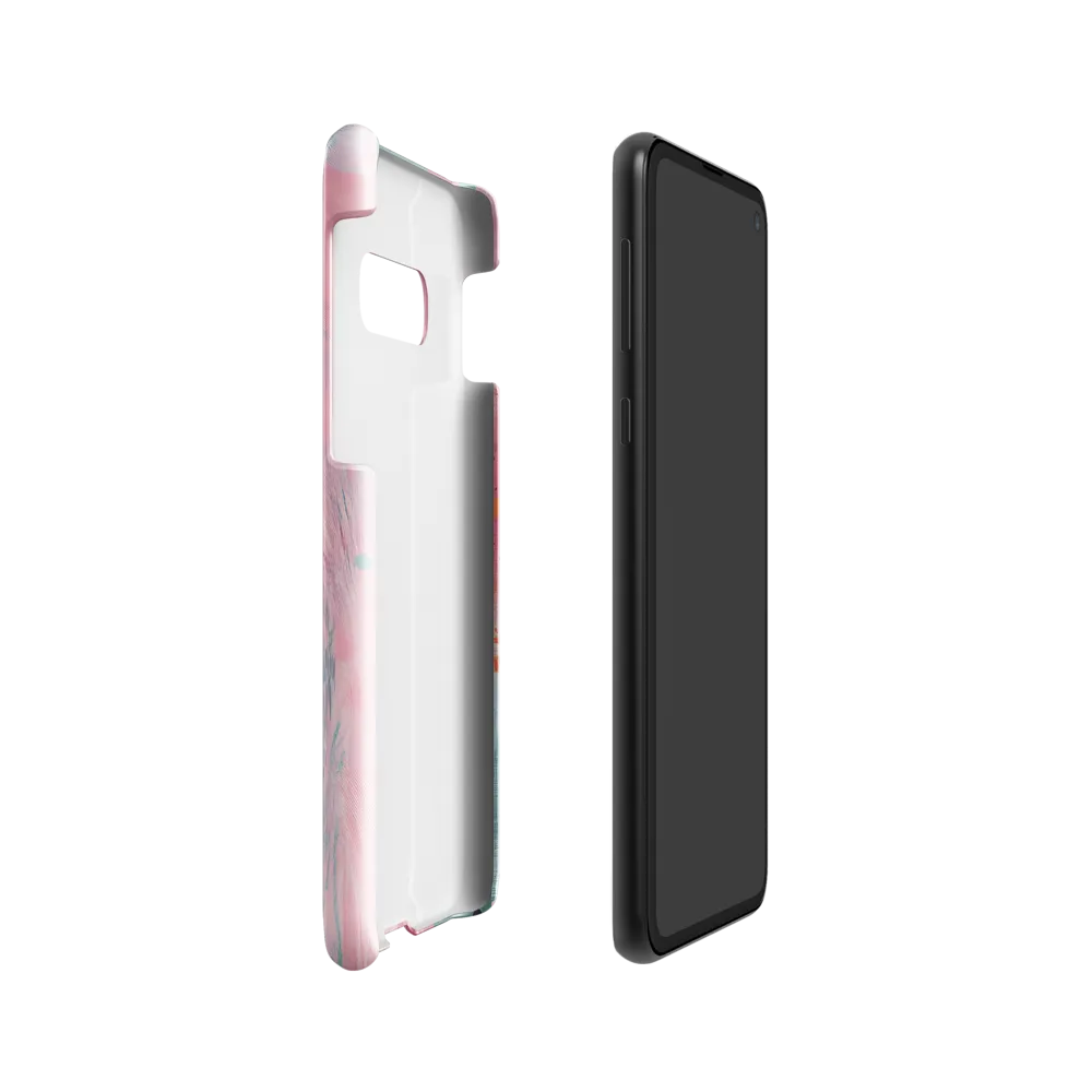 Dreamy Serenity: A Contemporary Portrait | Phone Case |  S10e | Snap Case | Glossy