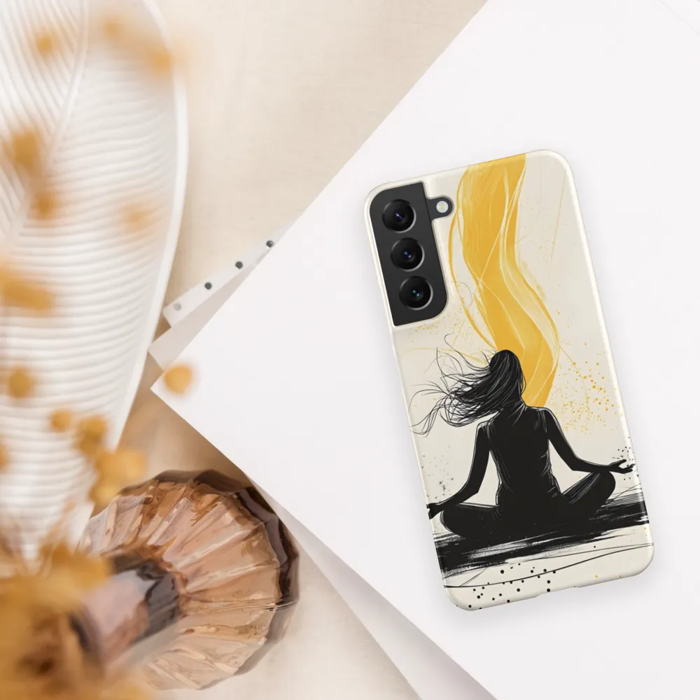 The Essence of Serenity | Phone Case |  S22 Plus | Snap Case | Matte
