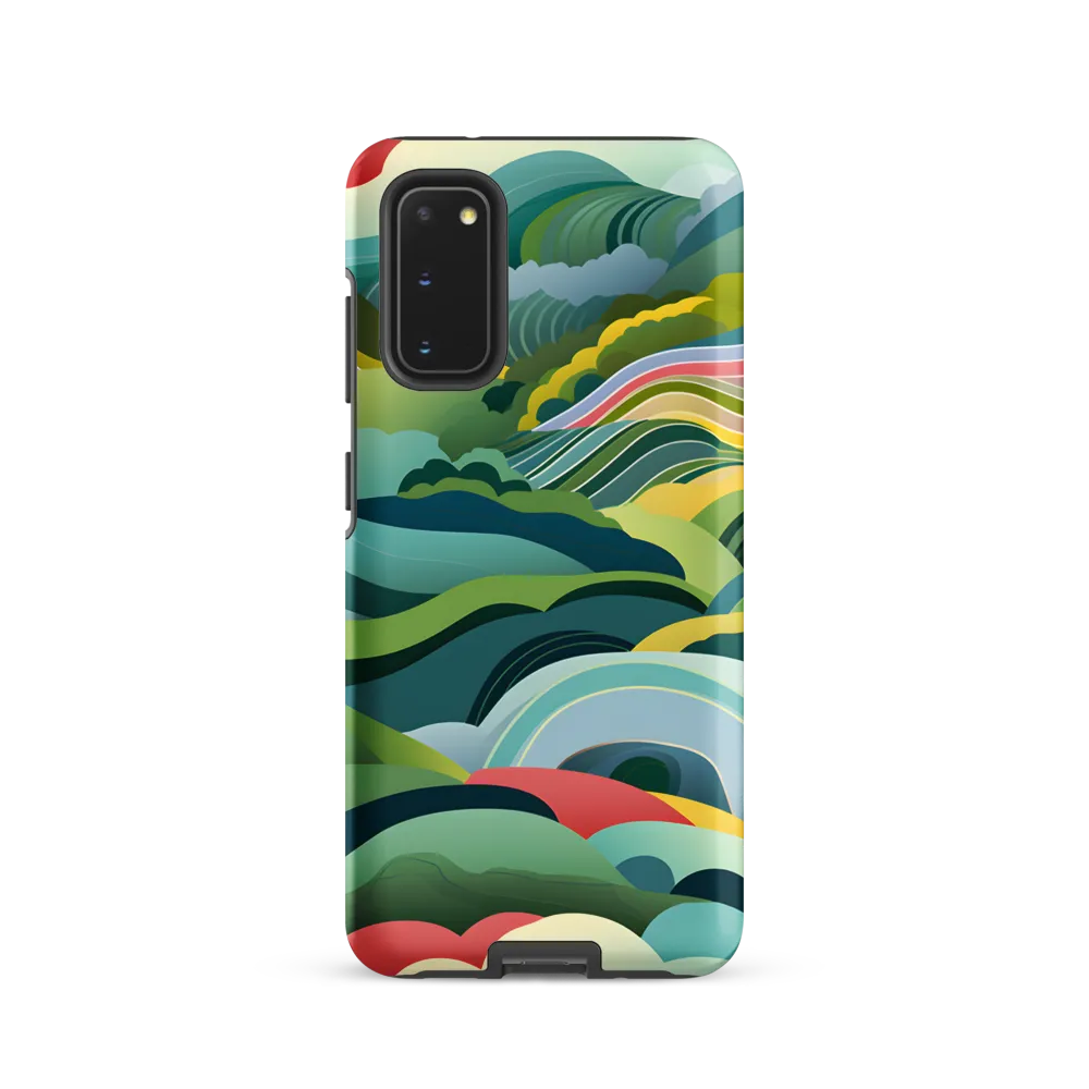 Waves of Serenity | Phone Case |  S20 | Tough Case | Matte