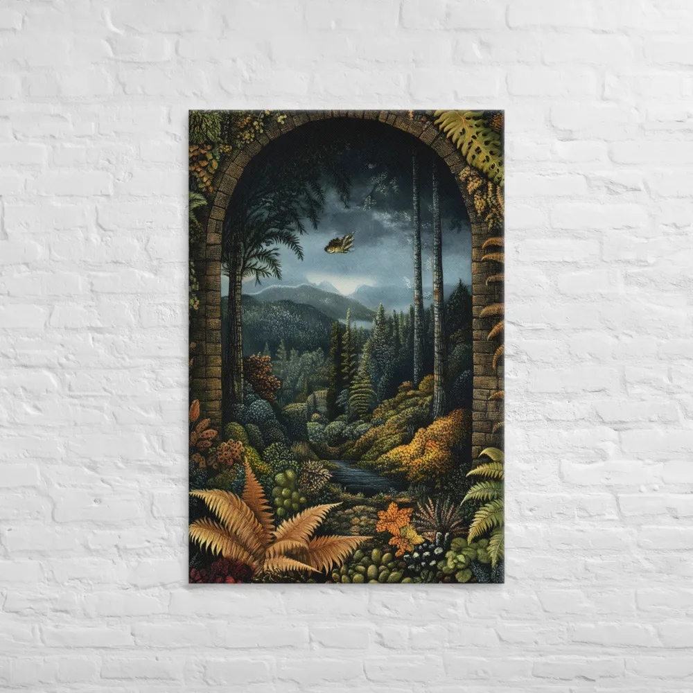 Whispers of the Enchanted Forest | Canvas | 32″×48″