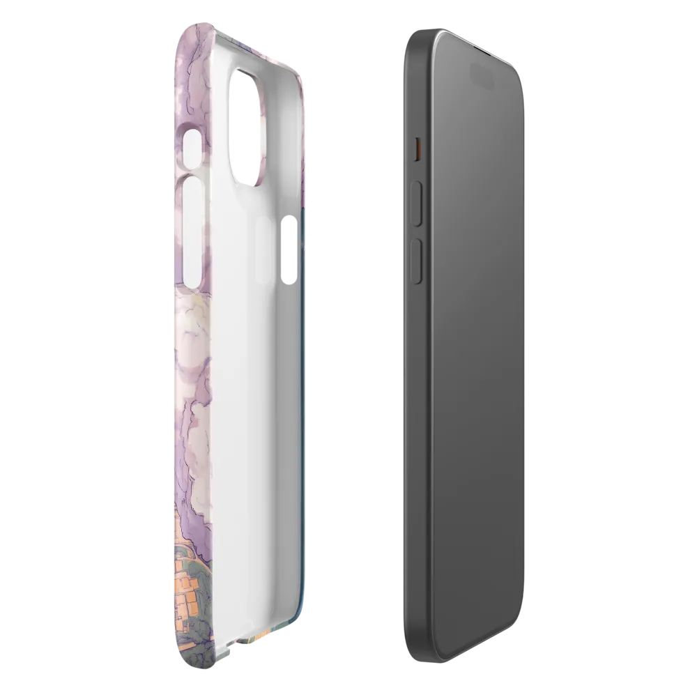 Serenity Over the Coast | Phone Case |  15 Plus | Snap Case | Glossy