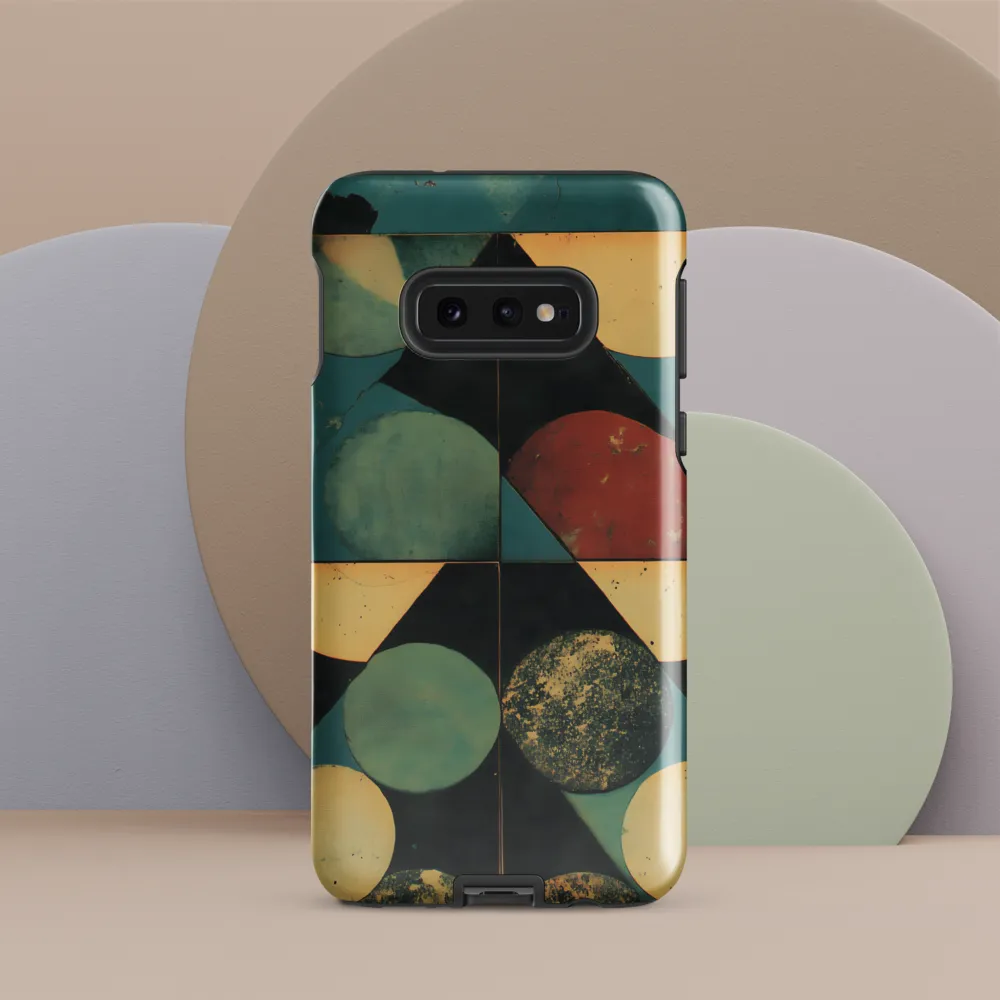 Geometric Harmony | Phone Case |  S10e | Tough Case | Glossy