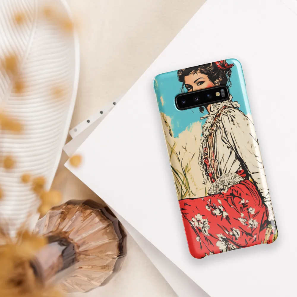 Graceful Elegance in a Natural Setting | Phone Case |  S10 Plus | Snap Case | Glossy