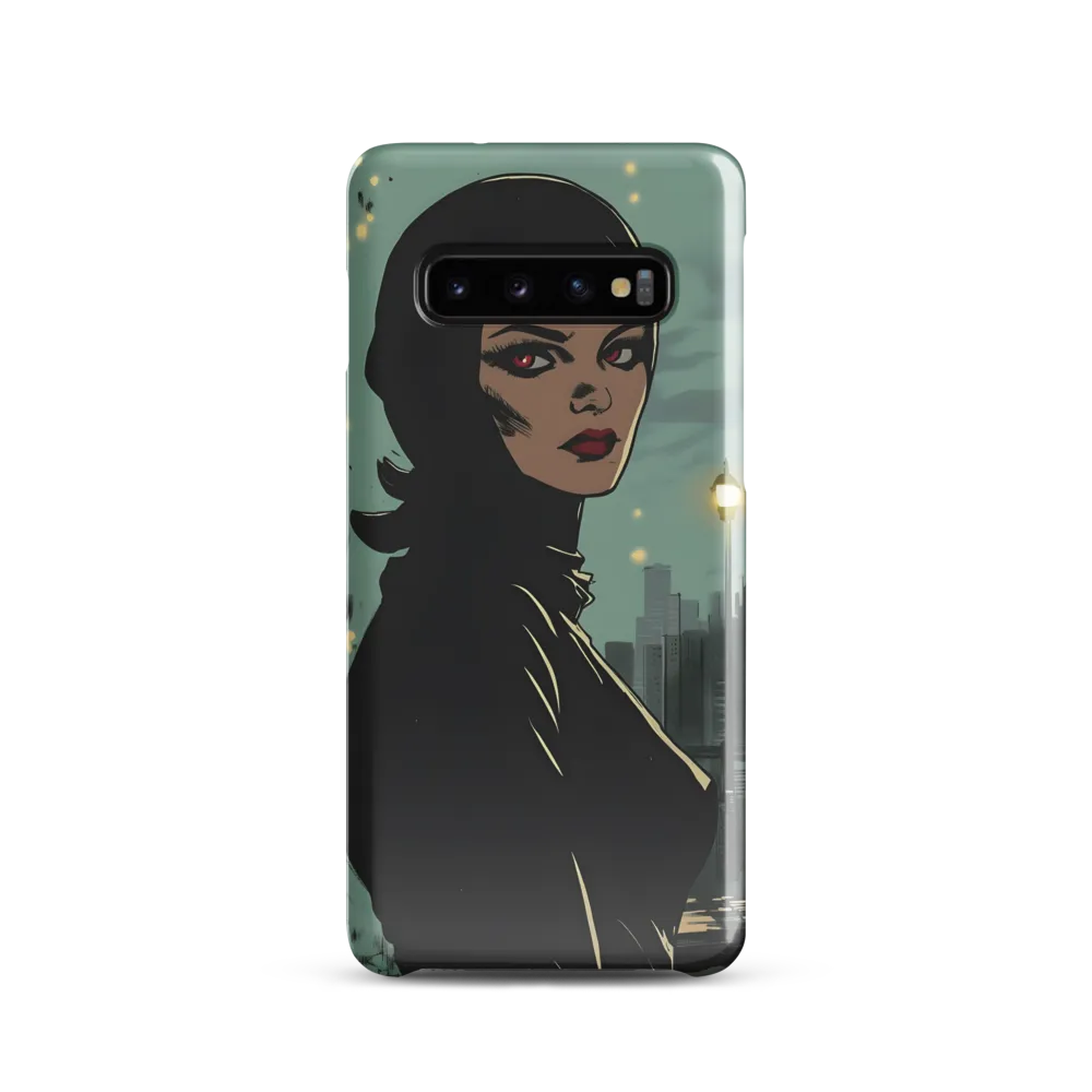 Shadows of Intrigue | Phone Case |  S10 | Snap Case | Glossy
