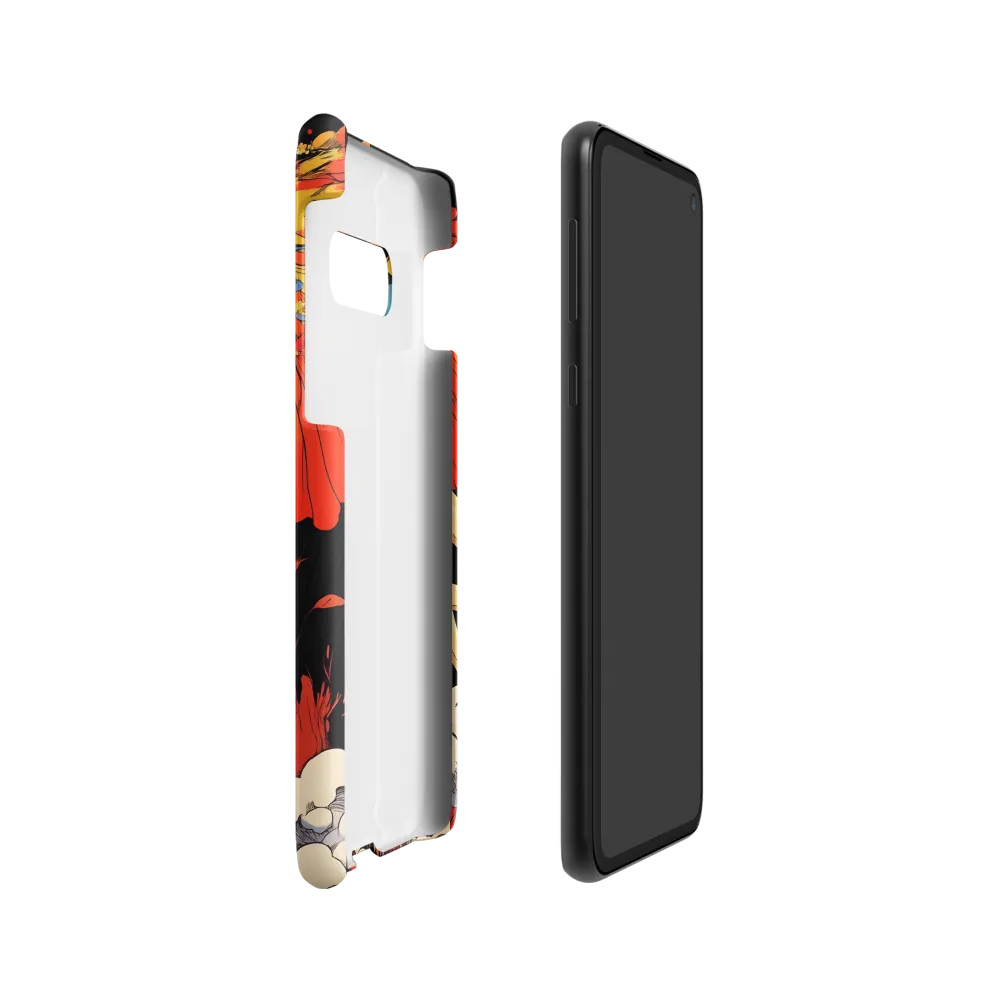 Majesty of the Floral Elephant | Phone Case |  S10e | Snap Case | Matte