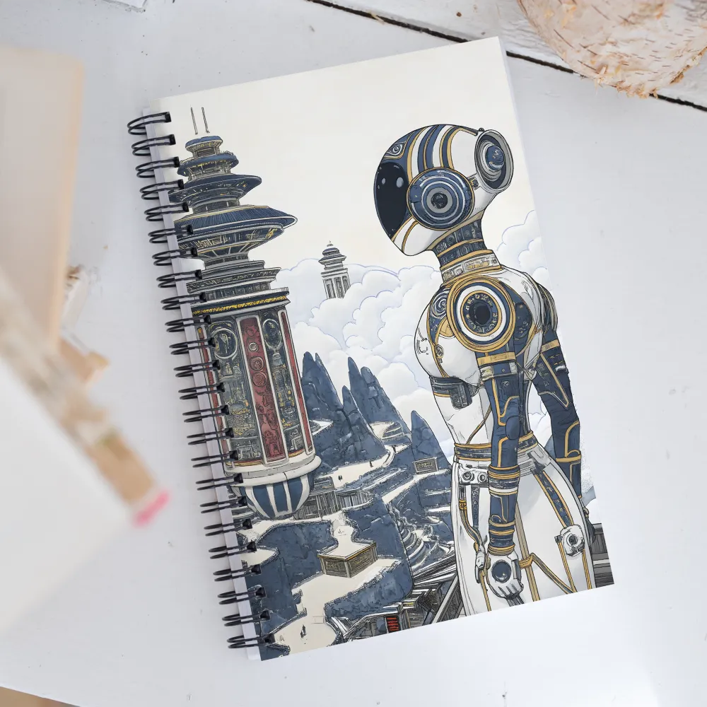 Reflections of Tomorrow | Spiral Notebook