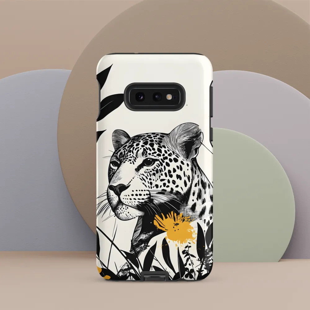 Majestic Leopard Amongst Flora