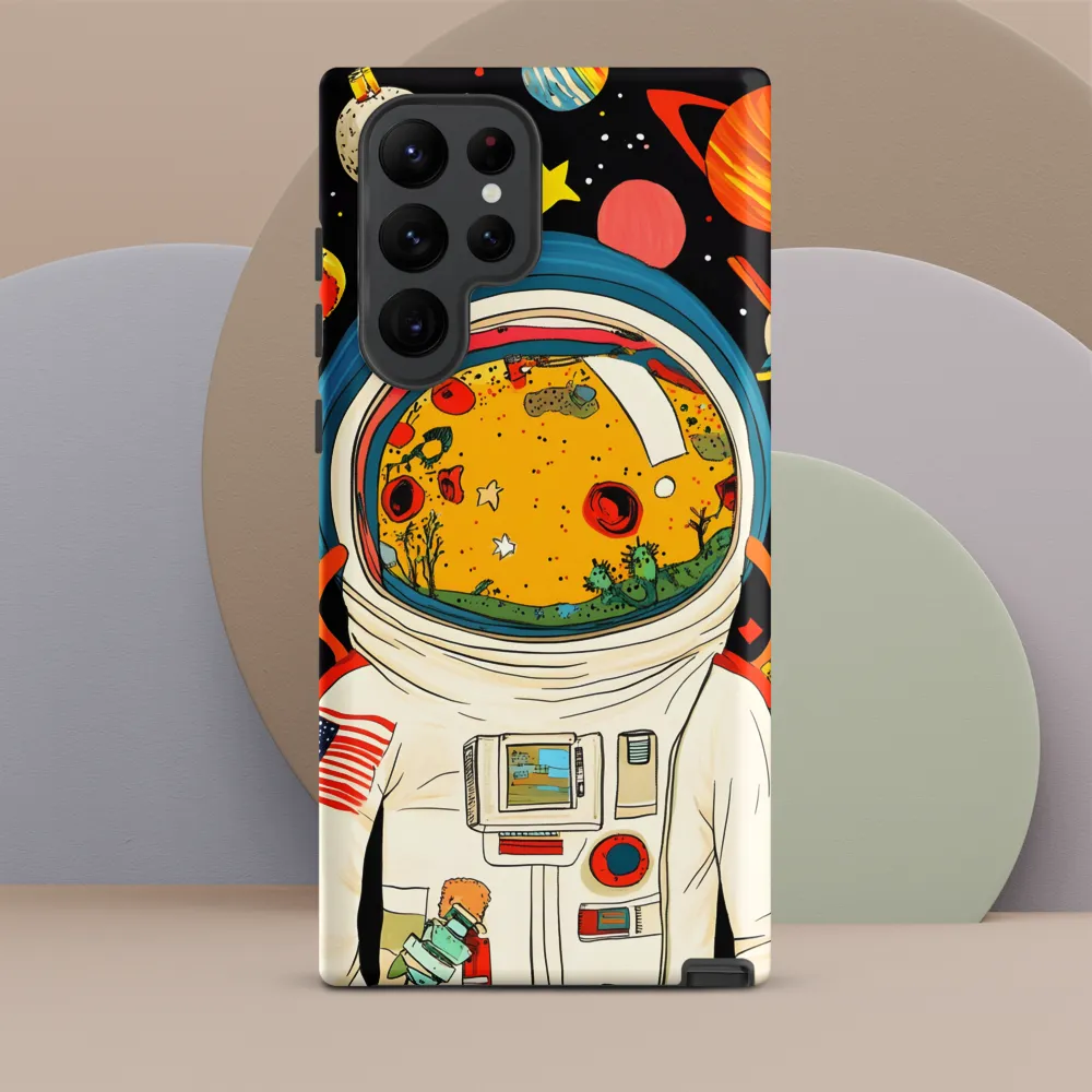 Cosmic Curiosity: Journey Within the Helmet