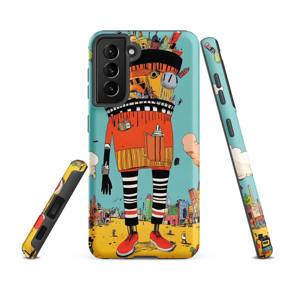 Urban Fantasia: A Whimsical Encounter | Phone Case |  S21 FE | Tough Case | Matte