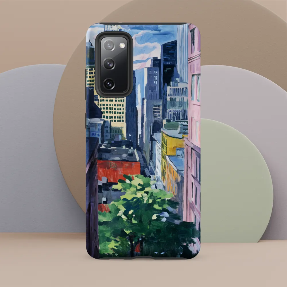 Urban Symphony: A Cityscape in Color