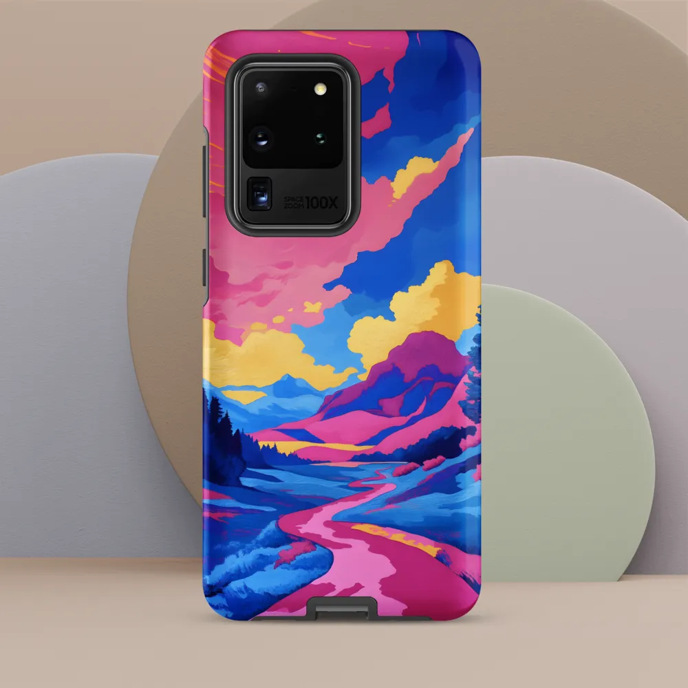 Dreamscape: The Serene River | Phone Case |  S20 Ultra | Tough Case | Matte