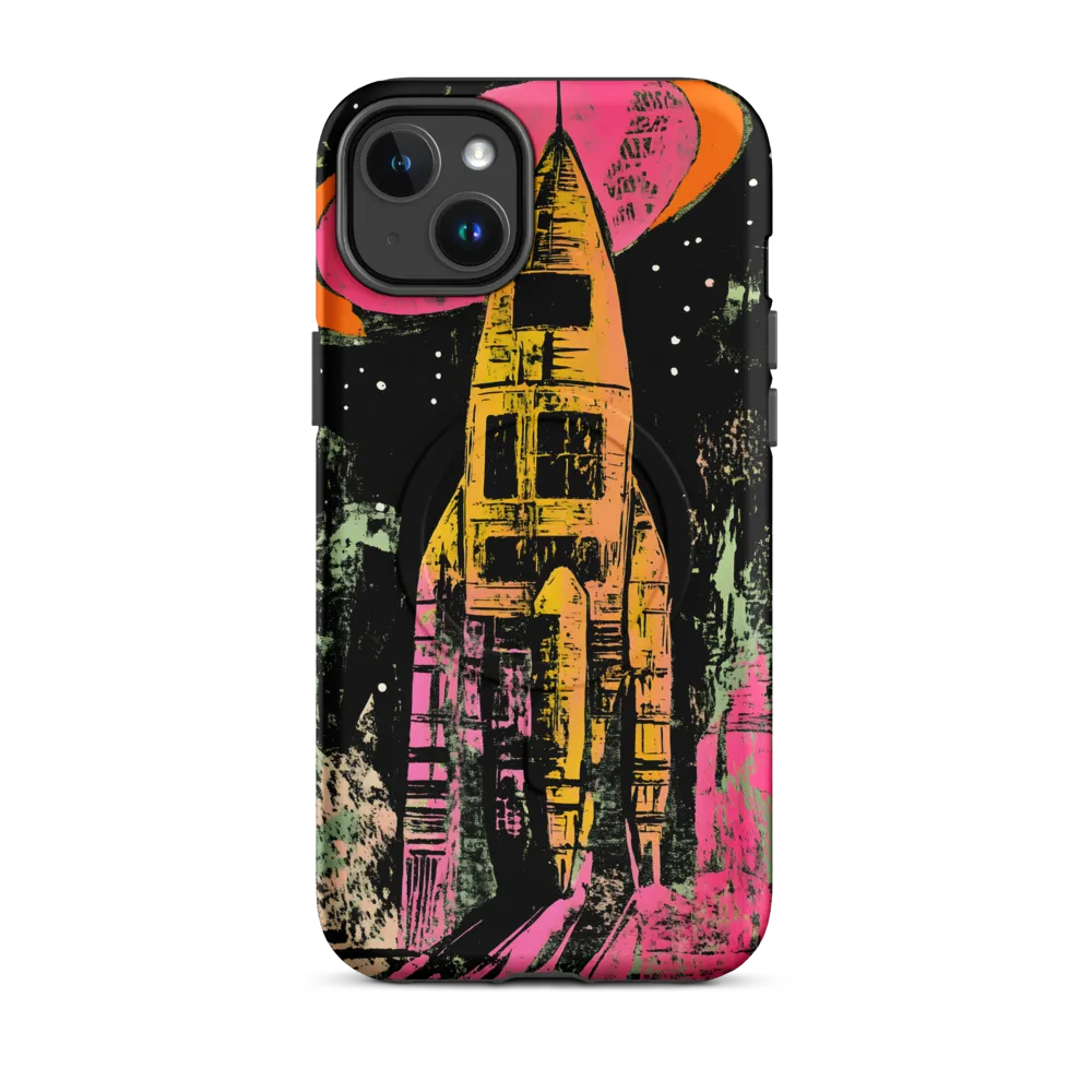 Cosmic Voyage: A Surreal Rocket Adventure