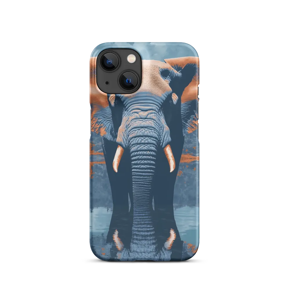 Majestic Reflection: The Elephant's Serenade