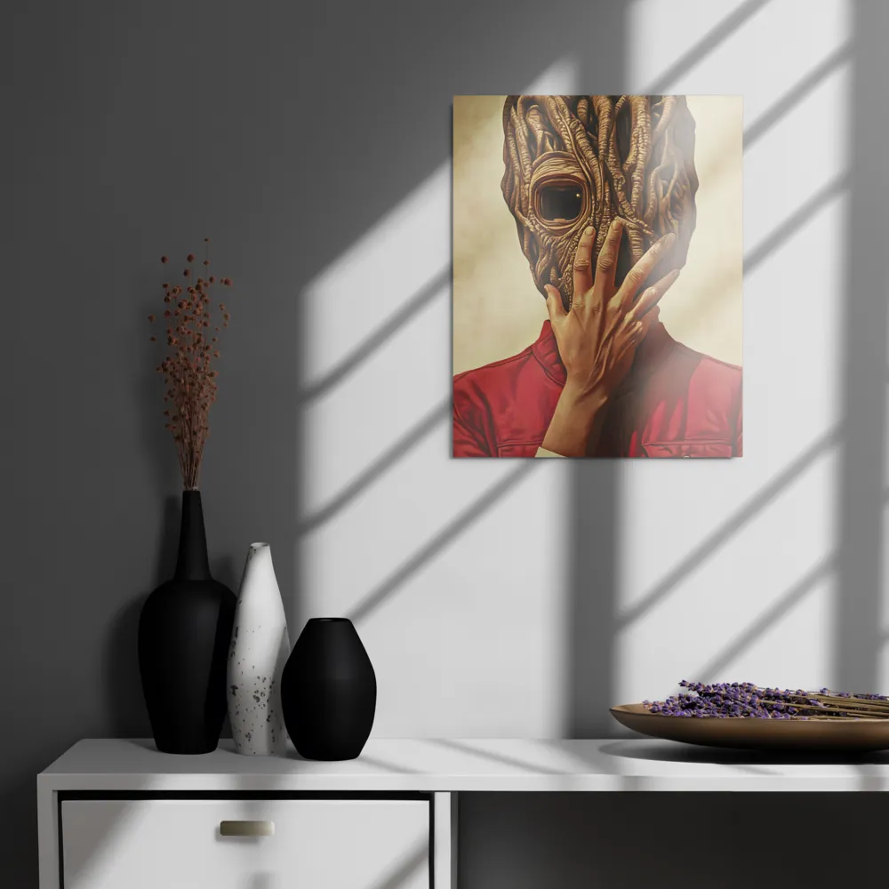 The Mask of Roots | Metal Print | 16″×20″