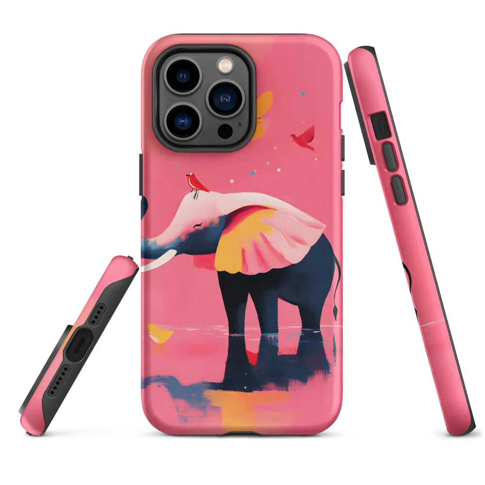 Whimsical Serenity: The Playful Elephant