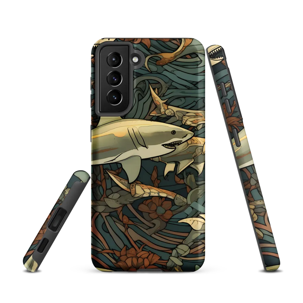 Dynamic Harmony of Sharks and Flora