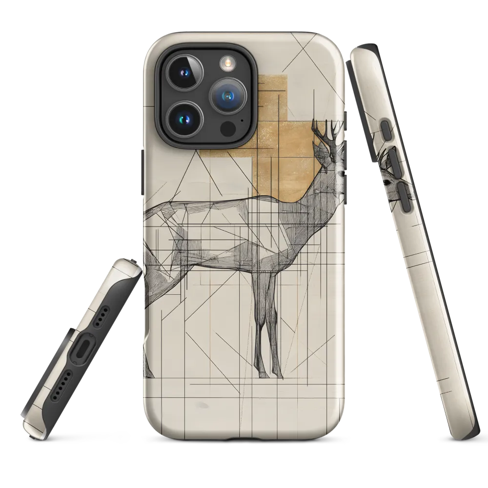 Geometric Elegance: The Majestic Deer