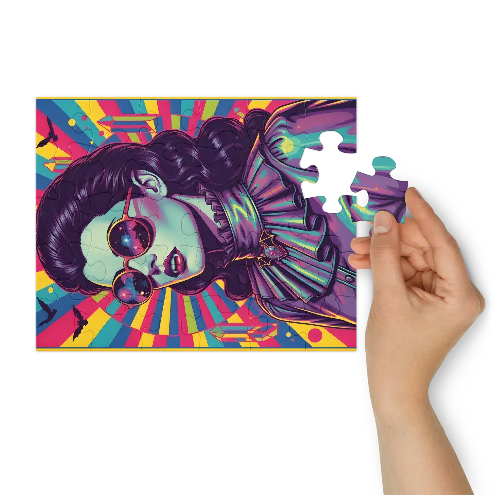 Cosmic Vampire 
 Jigsaw Puzzle in Tin Box