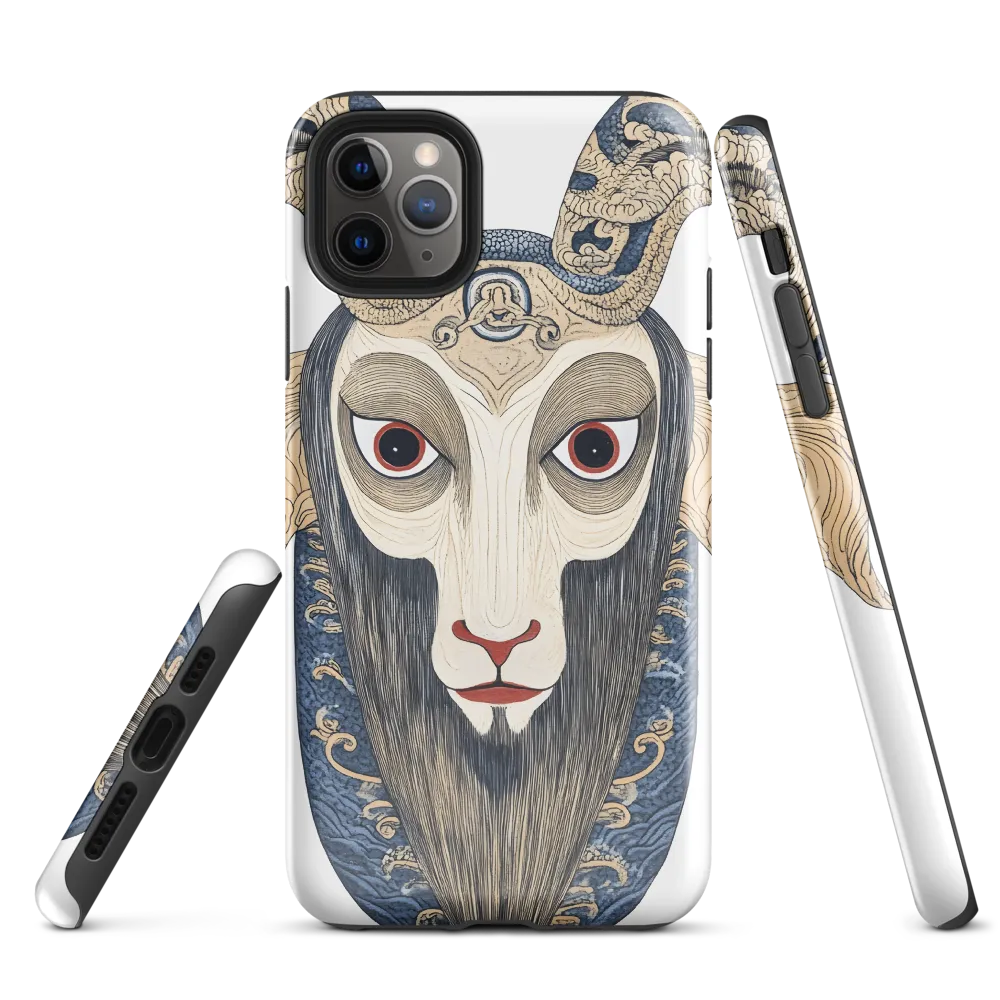 Ethereal Gaze of the Ram | Phone Case |  11 Pro Max | Tough Case | Glossy