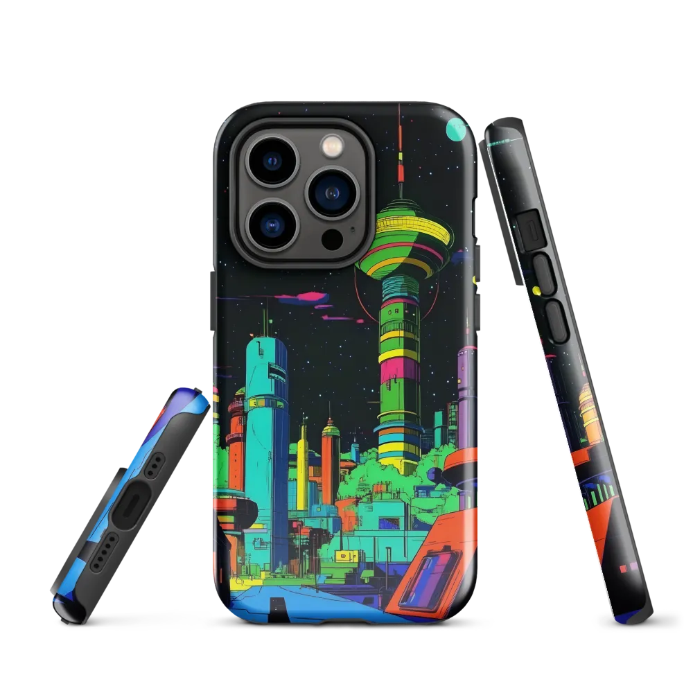 Neon Dreams: A Futuristic Cityscape