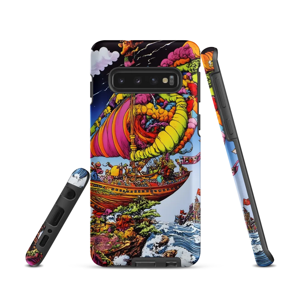 Voyage of Whimsy: A Surreal Sailor's Dream | Phone Case |  S10 | Tough Case | Matte