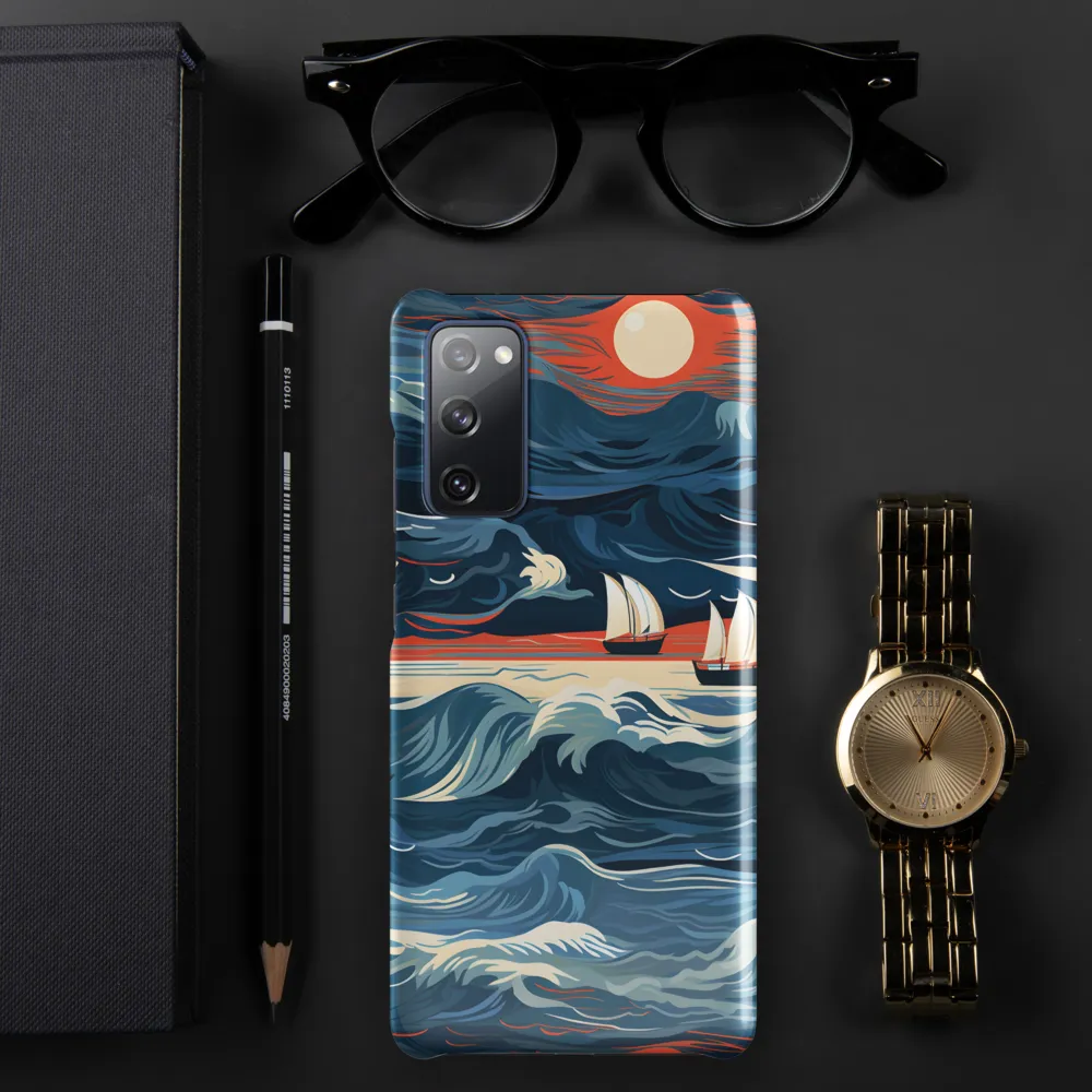 Ocean Whispers: A Voyage at Dusk