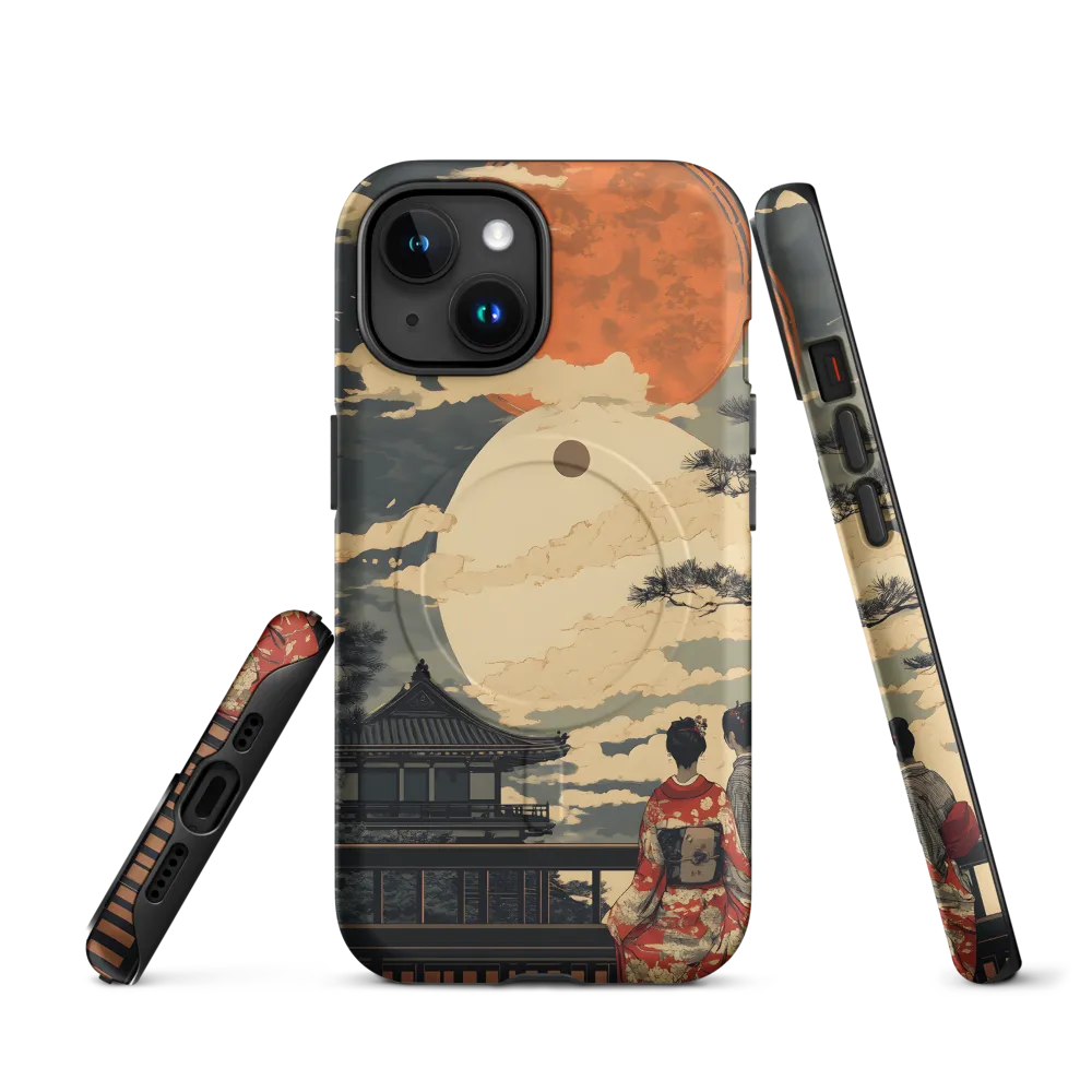 Under the Embrace of the Moon | Phone Case |  15 | MagSafe® Tough Case | Matte