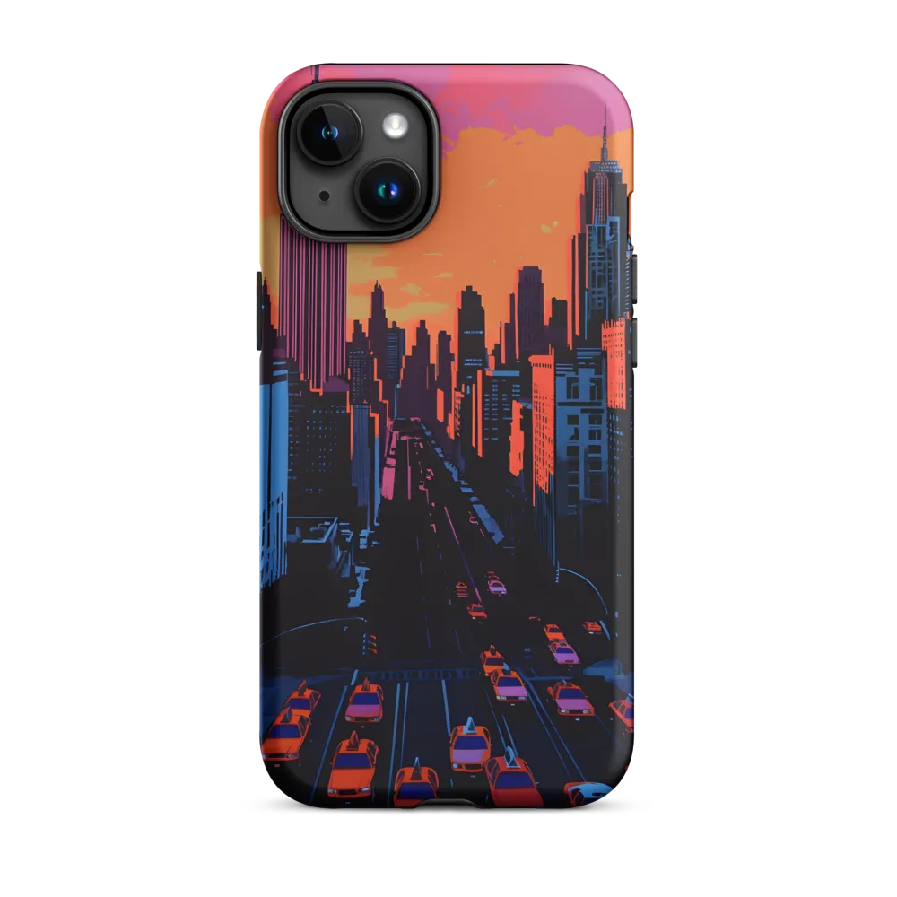 Sunset Over Skyscrapers