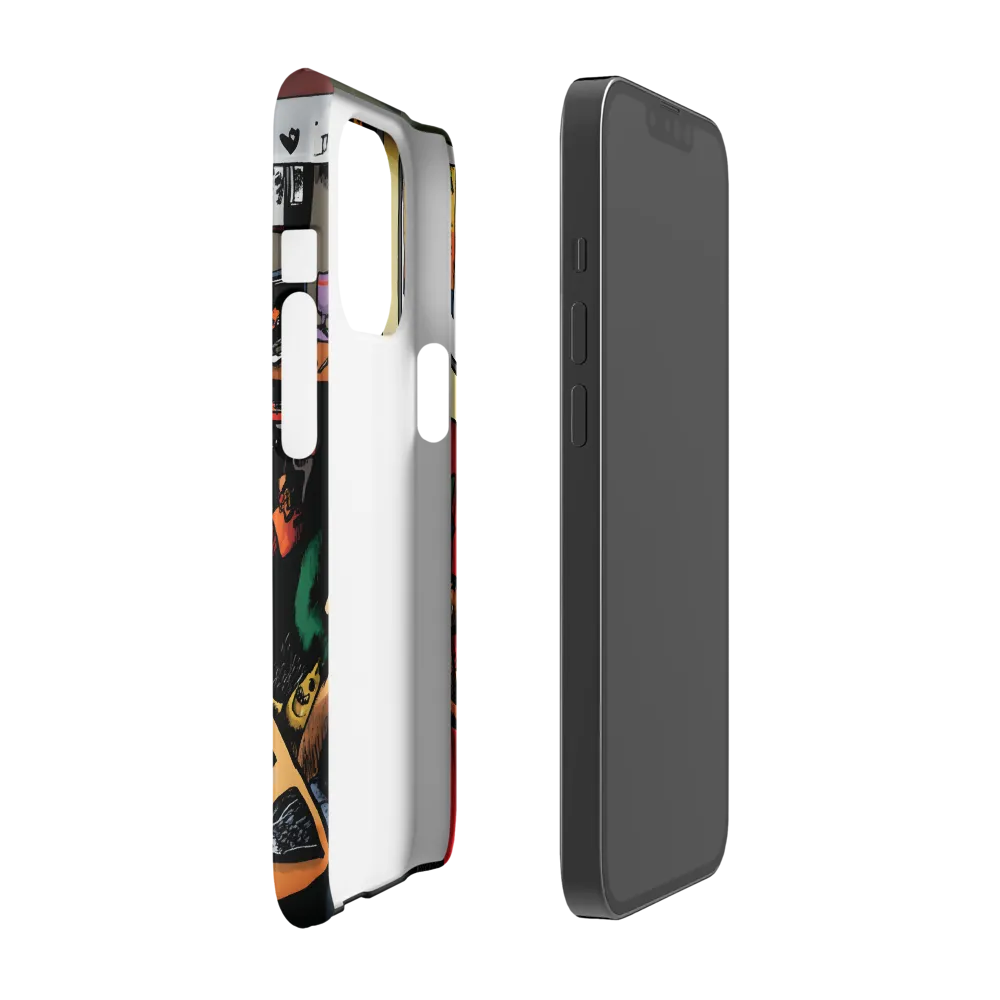 Whimsical Gathering in a Colorful Realm | Phone Case |  13 Pro | Snap Case | Matte