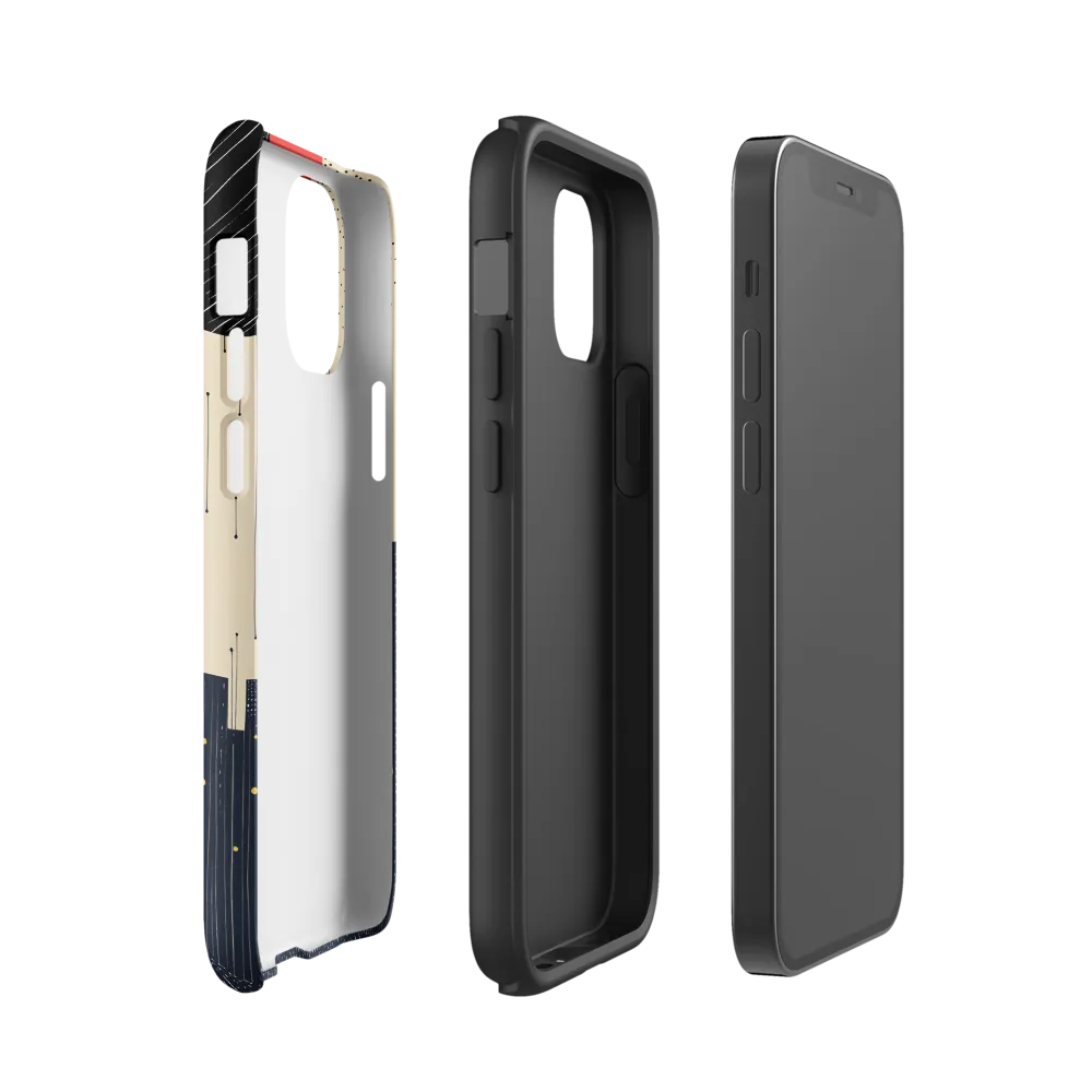 Whispers of the Urban Sky | Phone Case |  12 mini | Tough Case | Matte