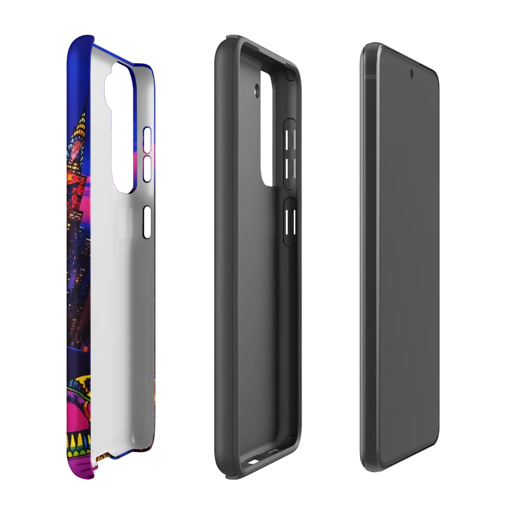 Neon Twilight: A City in Vibrance