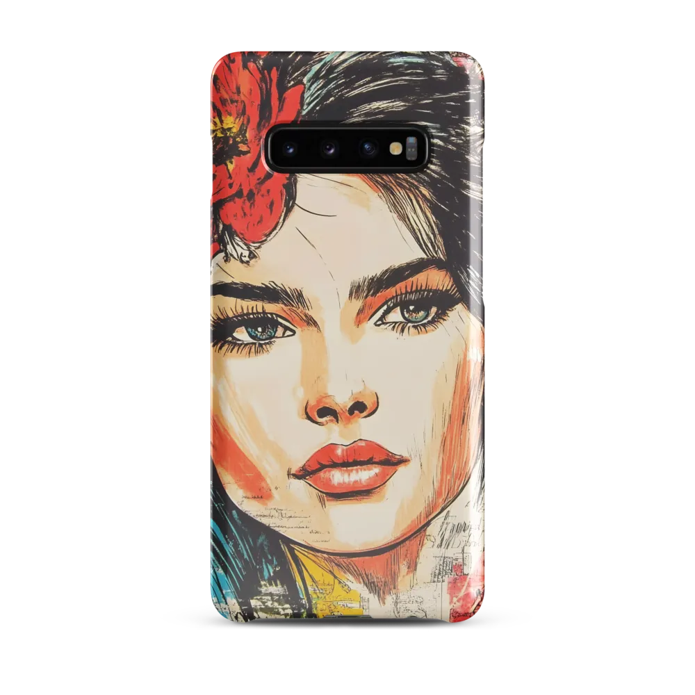 Vibrant Beauty | Phone Case |  S10 Plus | Snap Case | Glossy