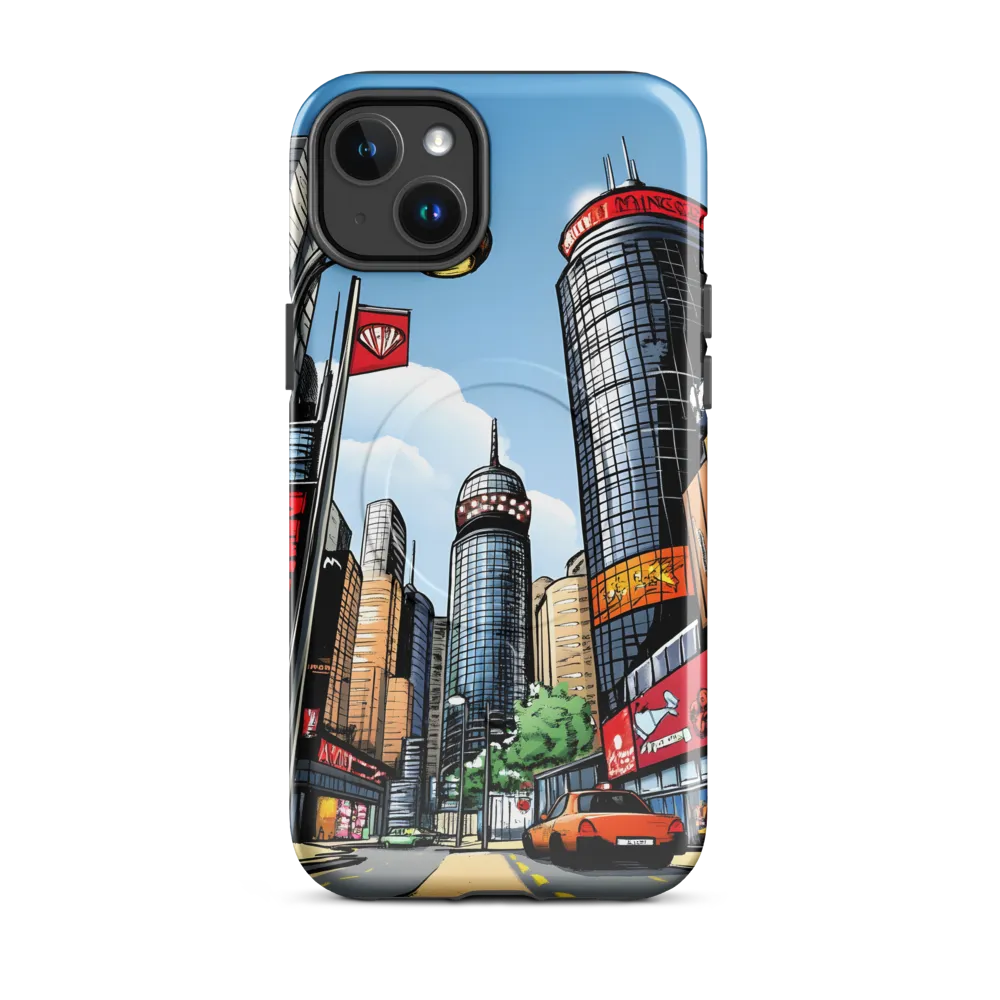 Urban Pulse: A Comic Cityscape