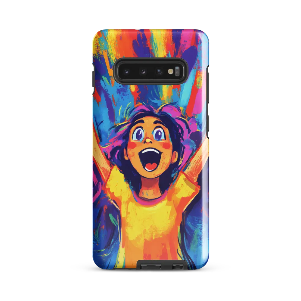 Burst of Joy | Phone Case |  S10 Plus | Tough Case | Glossy