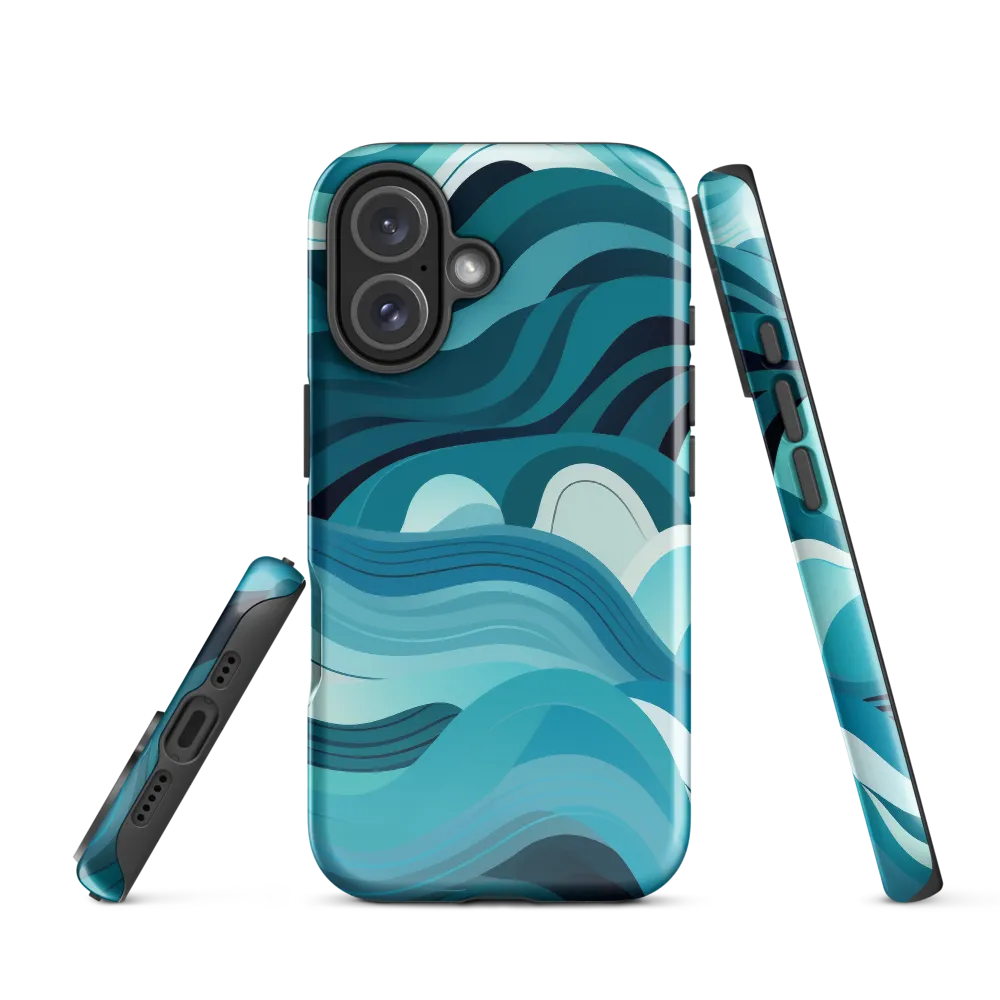 Ebb and Flow | Phone Case |  16 | Tough Case | Glossy