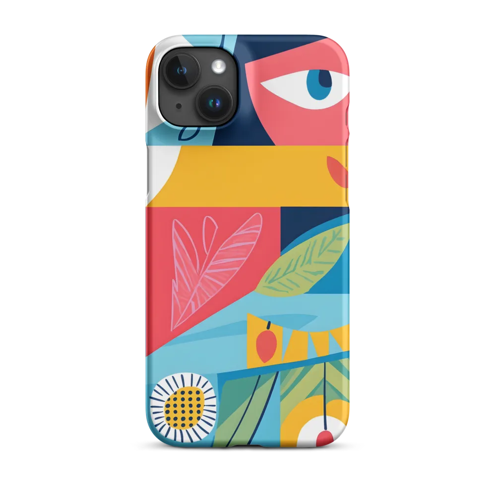 Vibrant Geometric Visage