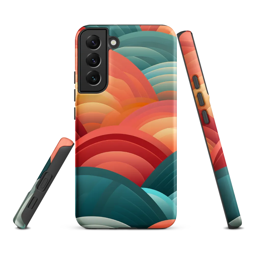 Rhythms of the Waves | Phone Case |  S22 Plus | Tough Case | Matte